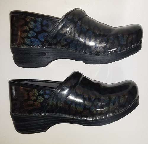 Dansko Pro XP Iridescent Leopard Clogs Größe 41 oder 10,5/11 - Bild 3 von 7
