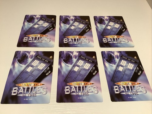 doctor who battles in time devastator Rare & S Rare Cards X 6 GE Fabbri 2008 - Picture 8 of 8