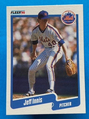 1990 Fleer Jeff Innis #206 New York Mets | eBay