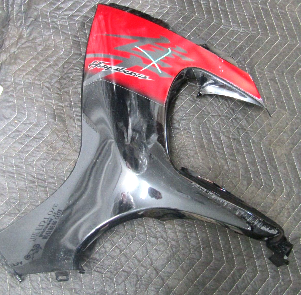 2010-2012 Suzuki Hayabusa Gsxr1300 94483-15h0 Left Mid Fairing
