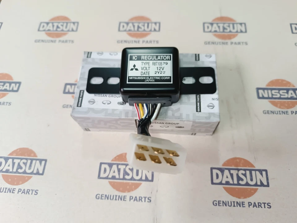 Regulador de voltaje IC Datsun 1200 Mitsubishi (para NISSAN Sunny B110 B210 B120) Foto 2 de 2