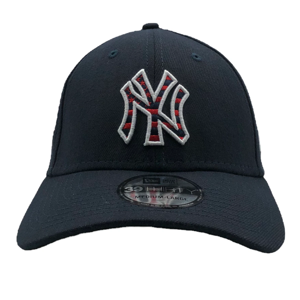 New York Yankees New Era MLB Team 39THIRTY Stretch-Fit Hat - Navy