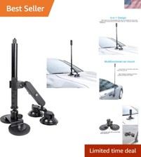 Car Mount Kit for Insta360 Camera, 4in1 Suction Cups Magnetic Mount with 114c...