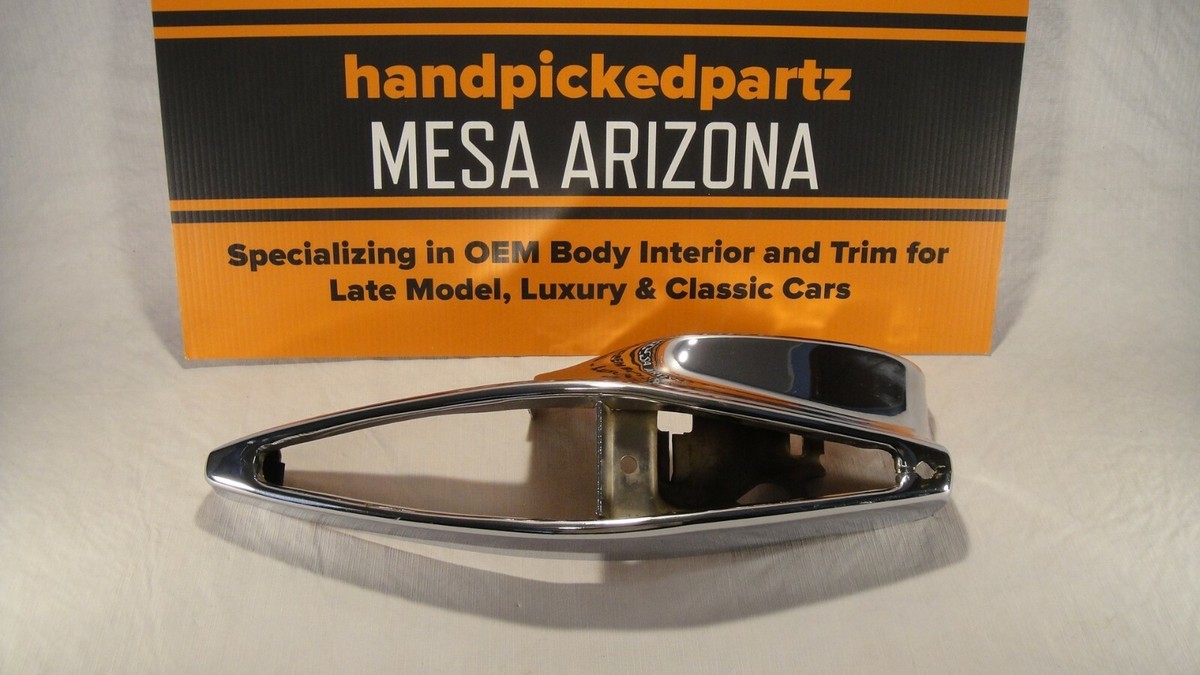 1973 CADILLAC DEVILLE LH TAIL LIGHT HOUSING REAR BUMPER END CAP | eBay