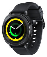 Negro de silicona Samsung Gear Sport Relojes inteligentes