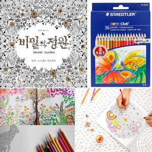 9800 Healing Garden Coloring Book Picture HD