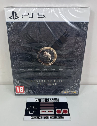 Resident Evil Village Steelbook PS5 PlayStation 5 Game NEW Sealed Horror PAL