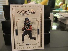 National Treasures Autograph Seahawks Doug Baldwin 14/25  2016