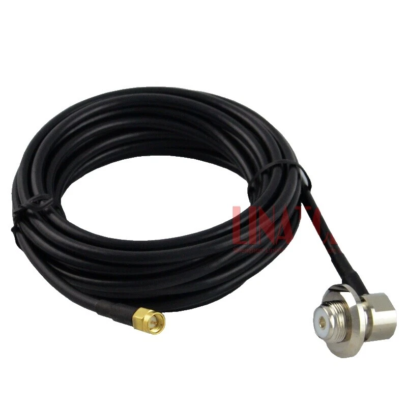SO-239 Female SMA Male Radio Communication Coaxial RG58 Cables & Connectors