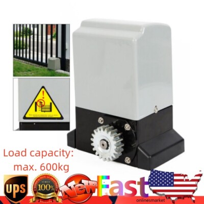 370w Automatic Sliding Gate Opener Electric Gate Opener 1322 lbs with Remote