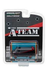 GREENLIGHT 1/64 HOLLYWOOD THE A TEAM 1983 GMC VANDURA GREY BLACK 44790B