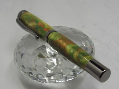 GORGEOUS HIGH QUALITY HANDMADE ATRAX CACTUS GARDEN LAVA EXPLOSION ACRYLIC RB PEN