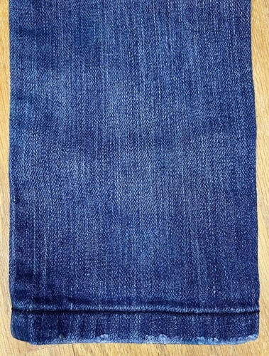 Girls Jeans Size 7 Juicy Couture Gold Embroidery Back Pocket Blue Denim EUC - Picture 11 of 12
