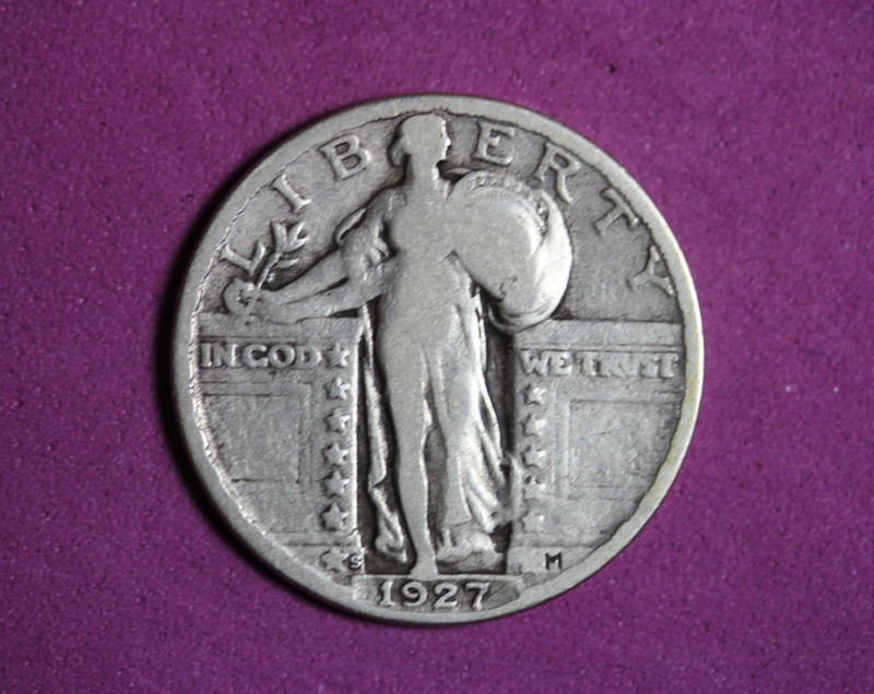 1927-S Standing Liberty Quarter #P16715