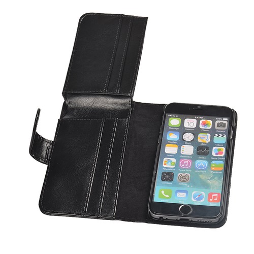 Neu Kartenetui Flip Wallet Leder Tasche Hülle für Apple iPhone 6 - Bild 14 von 36