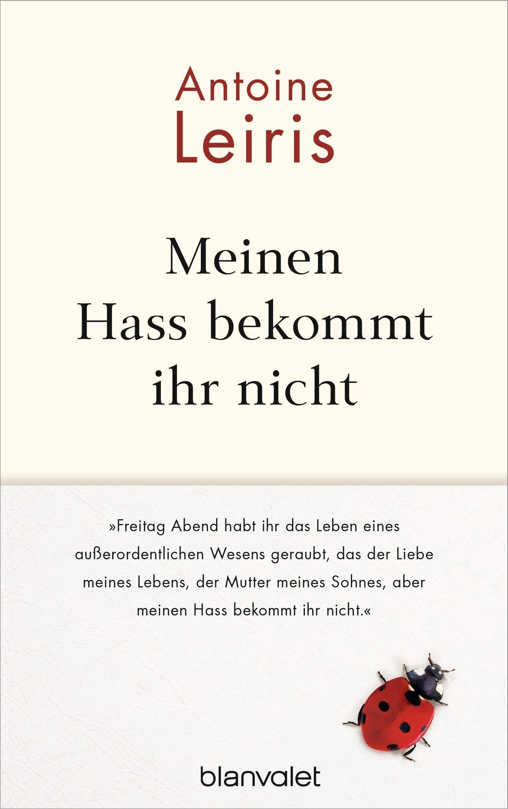 Thumbnail - Antoine Leiris Meinen Hass Bekommt Ihr Nicht