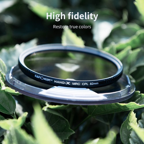 K&F Concept Circular Polarizer CPL Lens Filter Super Slim 37-127mm Nano X - Picture 55 of 175