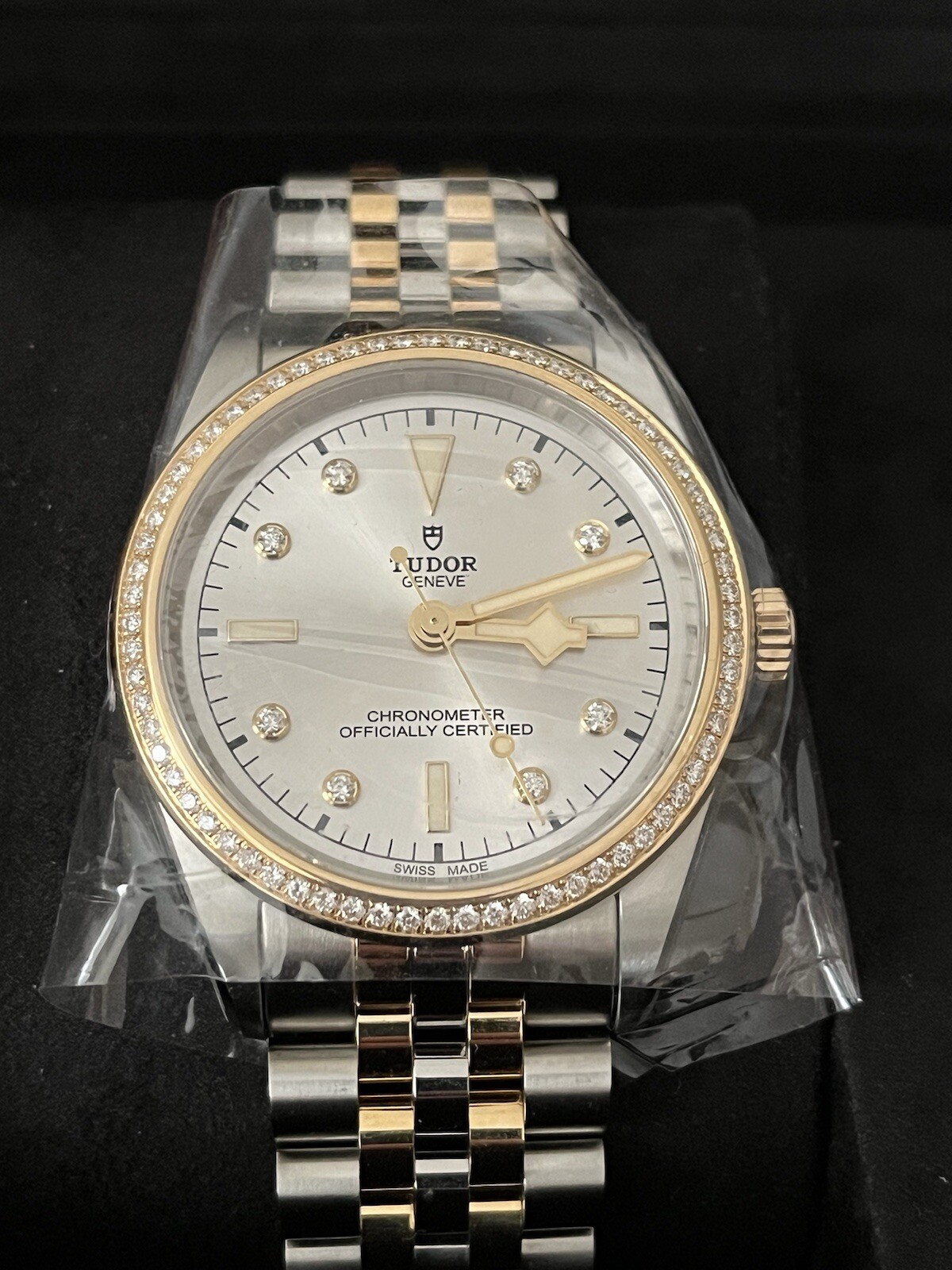 tudor black bay S&g 39 diamonds