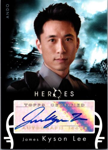 James Kyson Lee as Ando Masahashi - Heroes Topps Certified Autograph Card - Bild 1 von 2