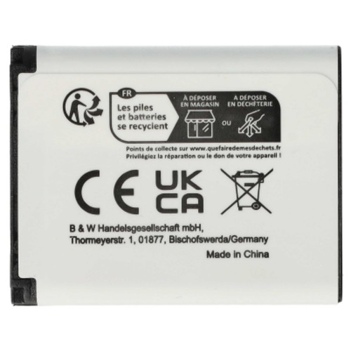 Batería para Casio Exilim EX-Z350 EX-Z335 EX-Z37 EX-Z35 EX-Z370 EX-Z42 600mAh - Imagen 4 de 9