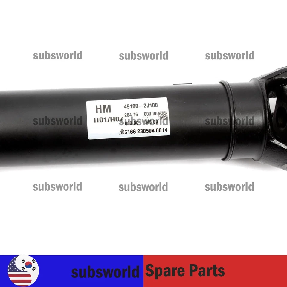 GENUINE 491002J100 Front Propeller Drive Shaft fits KIA Borrego 2009 Foto 3 de 4