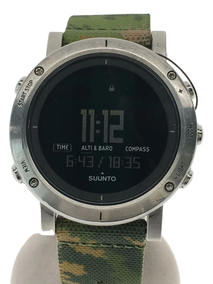 Suunto Core Brushed Steel Digital Slv Multicolor