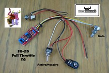 TONE MONSTER SG-2D ACELERADOR COMPLETO TG Mid Boost Preamplificador Guitarra Efecto Circuito 9V