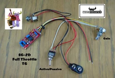 TONE MONSTER SG-2D FULL THROTTLE TG Mid Boost Preamp Guitar Effect Circuit 9V