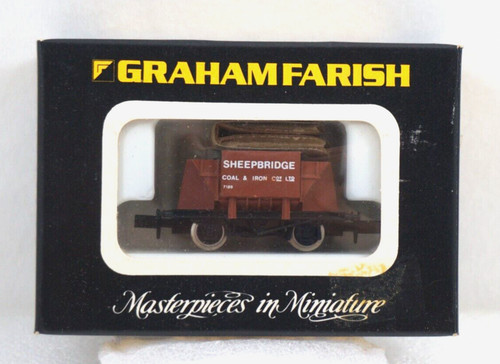 Nuevo de Lote Antiguo Graham Farish Sheepbridge Escala N Tolva Vagón Tren Vagón - 3413 | Zustand: Used