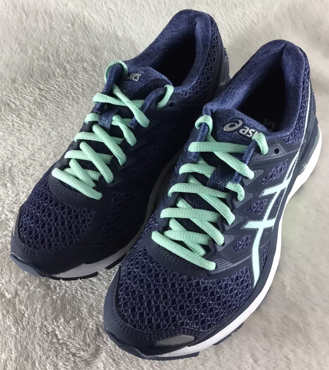 Asics gt 3000 5 top womens shoes insignia blue/sea/blue