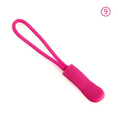 10×Zipper Pull Puller End Fit Rope Tag Fixer Zip Cord Replacement Clip Backpack - Picture 12 of 40