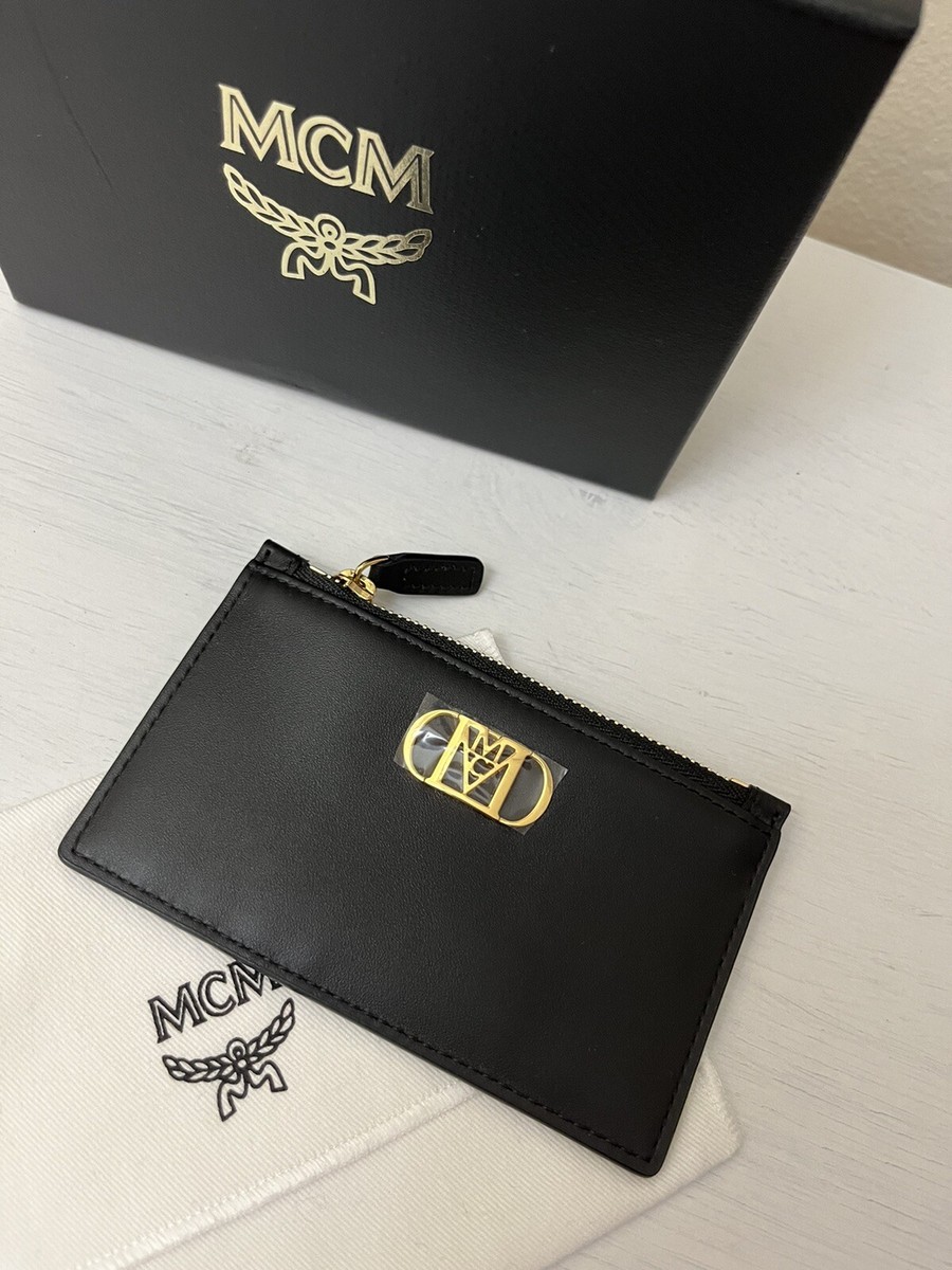 MCMコラボウォレット Large Tracy Crossbody Wallet in Visetos Cognac | MCM ®US