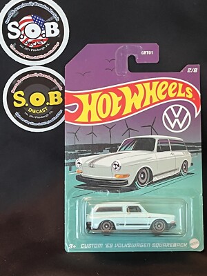 Hot Wheels 1963 Volkswagen Custom 63 Squareback Diecast Sealed NM