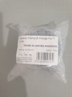 Brompton Steerer Clamp Fixings Fot T Line Q103015