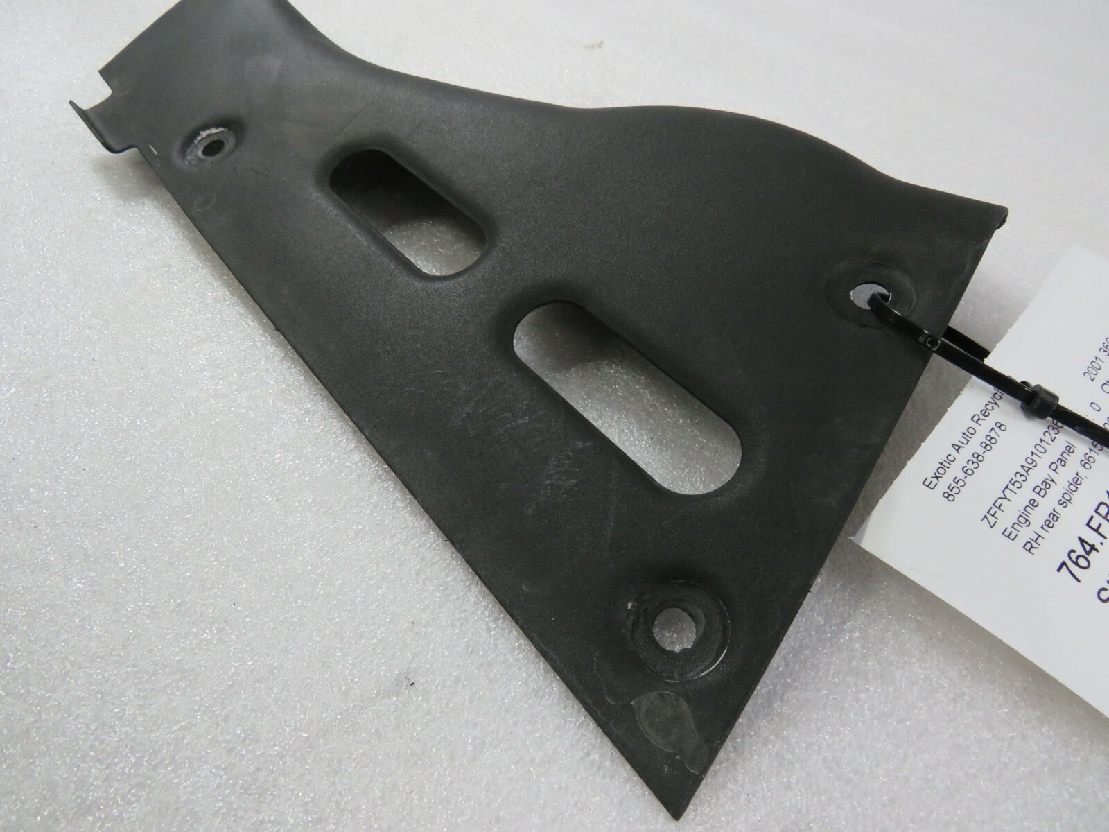 Ferrari 360 Spider, RH, Right, Rear Engine Bay Panel, Used, P/N 66155600