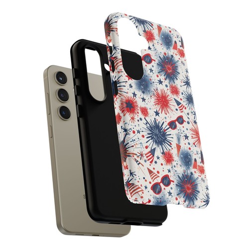 Phone Ink - Tough Case for iPhone Galaxy Pixel - July 4 USA Pattern - 第 113/191 張圖片
