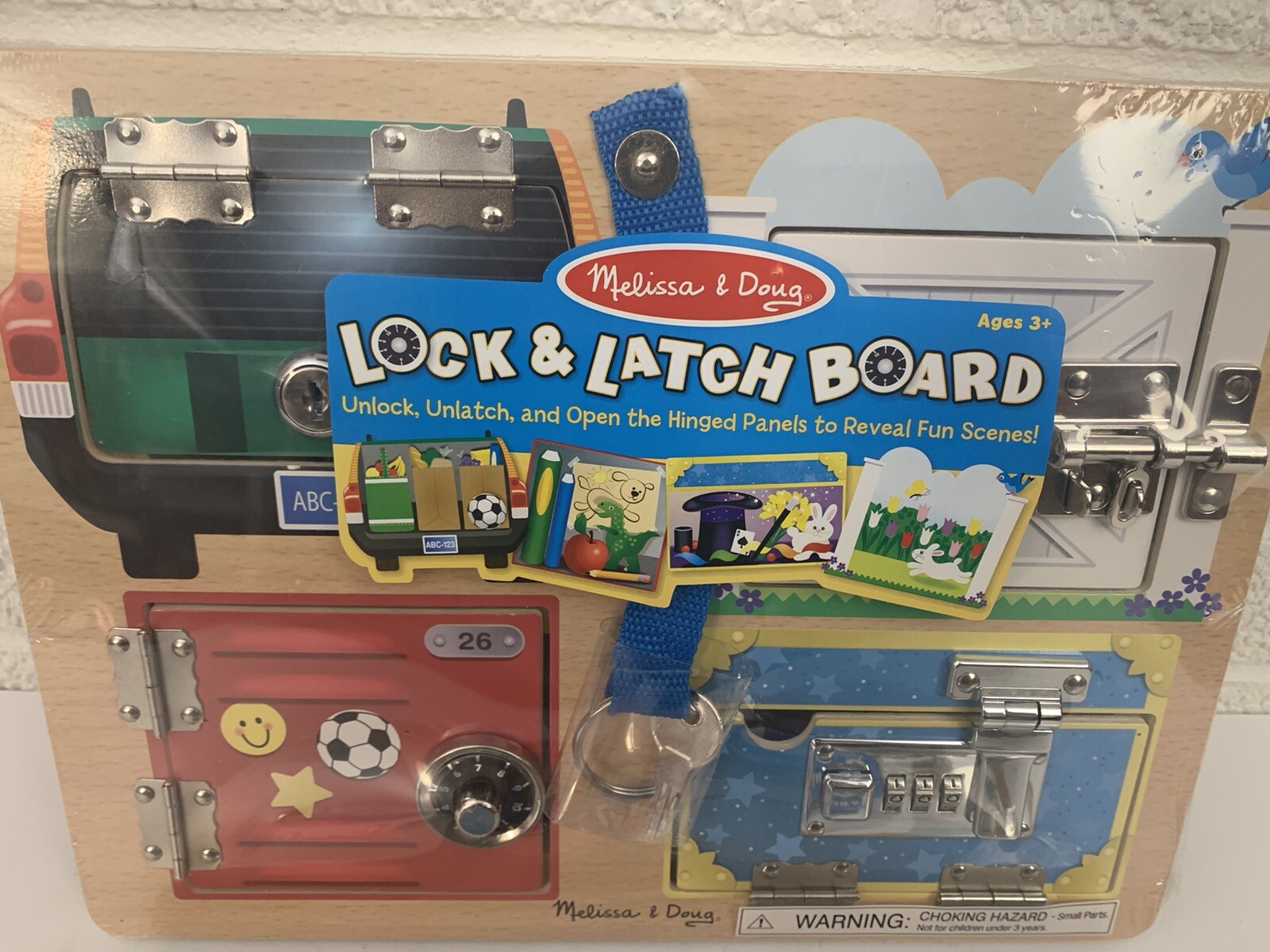 melissa and doug latches board ebay