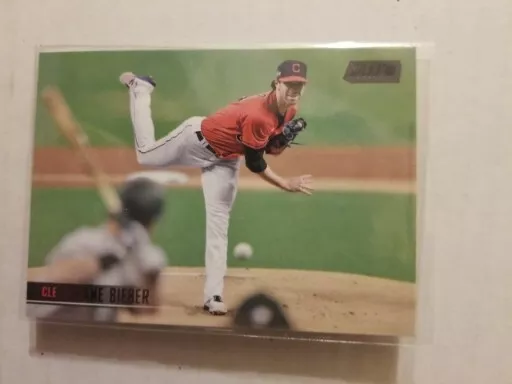 Shane Bieber trading card