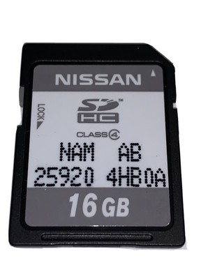 Nissan sd map