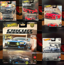LOT Hot Wheels Car Culture 1:64 Diecast Real Riders 5-Car Lot