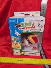 EU FADED Poochy  Yoshi's Woolly World  Yarn Amiibo Nintendo 3DS Bundle EU ver