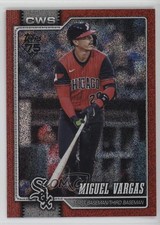 2026 Topps Series 1 Red Holo Foil 2/5 Miguel Vargas #329 06gy