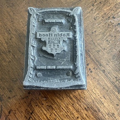 Vintage Wood Metal Letterpress Print Block National Electrical Code Book