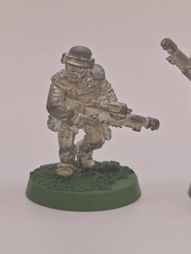 OOP Citadel Warhammer 40k Metal Imperial Guard Cadian Shock Troops 1994 X16 K1N1 - Picture 13 of 17