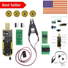CH341A USB Programmer & SOIC8 Clip - Simplify BIOS Flashing with Tutorial