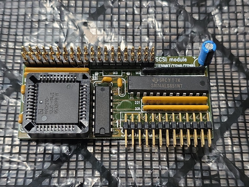 SCSI Module For Apollo 1230MK2 T1240 T1260, Commodore Amiga 1200 ACT Elektronik