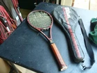 Vintage Wilson Jack Kramer Staff Midsize Braided Graphite Tennis Racquet