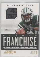 2013 Score Prime Laundry Tag 10/10 Stephen Hill #FR-SH Patch j4h