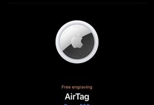 Apple AirTag Bluetooth Tracker - Silver MX532AM/A 