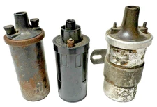 Engine Ignition Coils Group of Three Lucas Delco Remy Niehoff OEM Parts